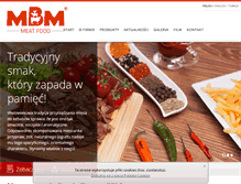 Tablet Screenshot of mbmkebab.pl